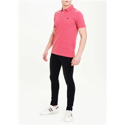 Short Sleeve Jersey Printed Polo Shirt