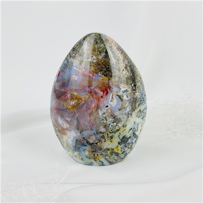 Радуга Самоцветов Полированная океаническая Яшма