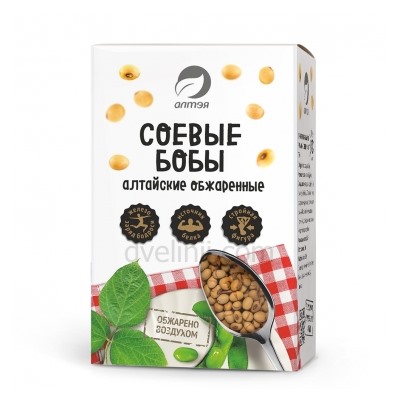 Соевые бобы (семена) "Алтайские" обжаренные, 100 г