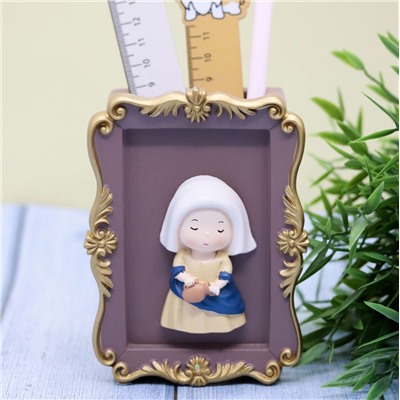 Подставка для канцелярских принадлежностей «Peasant girl», brown