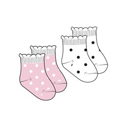 Носки для девочки, 2 пары в комплекте