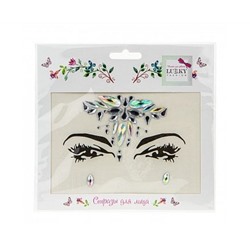 Lukky Fashion стразы для лица "Зимняя сказка" Т20916