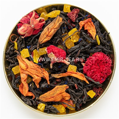 Черный чай Клубника Дыня (код 0410)