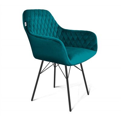 Стул SHT-ST38/S64
                        альпийский бирюзовый / черный муар