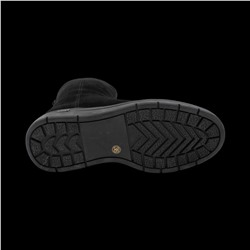 Сапоги из натуральной кожи на меху РМ-059-4 черные