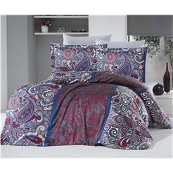 2 сп. Евро Комплект Постельного Белья Cotton Saten Marlie - Altınbaşak