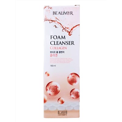 BEAUMYR Пенка для умывания с коллагеном / Collagen Foam Cleansing, 180 мл