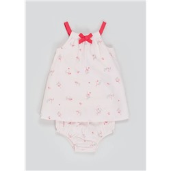 Girls Sleeveless Dress & Knickers Set (Newborn-23mths)