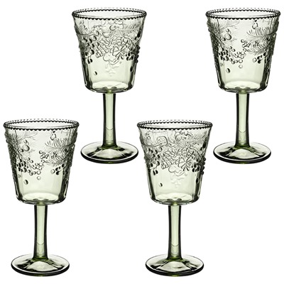 НАБОР БОКАЛОВ "CELEBRATION" GREEN, 4 ШТ/280 МЛ