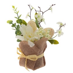 GAEM Цветочная композиция "Пасхальная", L12 W13 H26 см