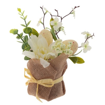 GAEM Цветочная композиция "Пасхальная", L12 W13 H26 см