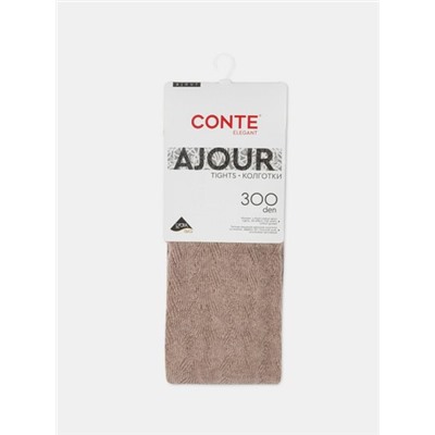 Колготки теплые, Conte, Ajour 300 оптом