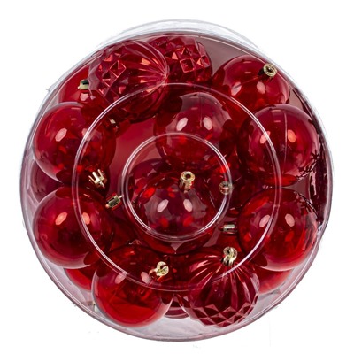 GAEM Набор из 56шт Украшение новогоднее "Шар", L21 W21 H37 см