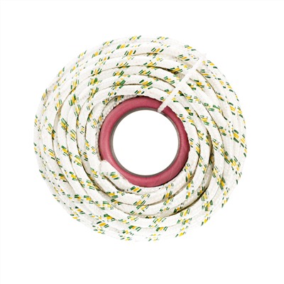 Фал плетеный капроновый с сердечником, 8 мм, L 100 м, 16-прядный, Сибртех