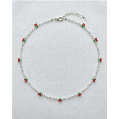 Чокер-бусы из бисера