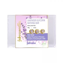 Мыло для ванны с Лавандой и Глицерином (100 г), Lavender Glycerin Bathing Bar, произв. Fabessentials