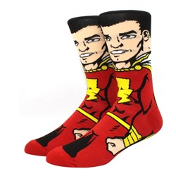 33436 DC Comics | Носки "Шазам", р-р 40-45 (красный/черный)