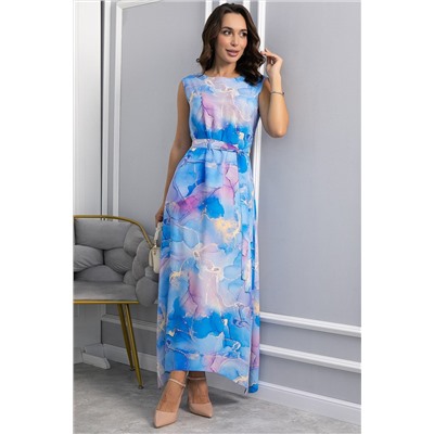 Платье Иниша (синее) П14070-4М