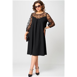 Платье EVA GRANT 7279С чёрный