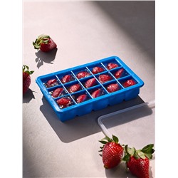 Форма для льда с крышкой Ice cubes, 15 ячеек
