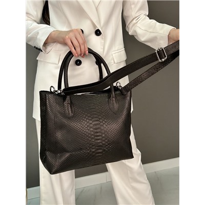 Сумка женская из кожи питона