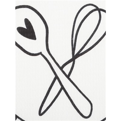 Полотенце "Доляна" Mom's kitchen 35х60 см, 100% хлопок, вафля 160 г/м2
