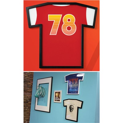 Рамка для футболки T-frame, 50,5х55,5 см, черная