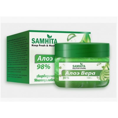 Аюрведический Многоцелевой Гель Алоэ Вера , 100г.