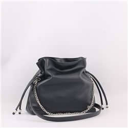 Сумка 1111 гладкий черный