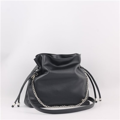 Сумка 1111 гладкий черный