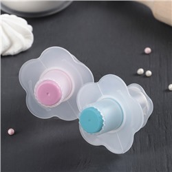 Плунжер кондитерский для заполнения начинкой выпечки Доляна, 6.5×4.5×3 см, МИКС