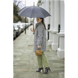 L776-01 Black (Черный) Зонт женский трость Fulton