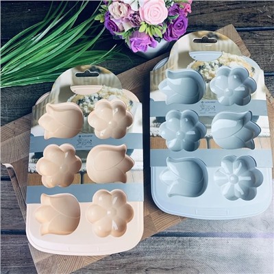 160-218 Силиконовая 18х26х2,5 см форма для выпечки  (х24)