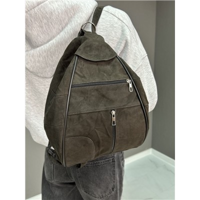 Сумка-рюкзак женская из телячьей кожи