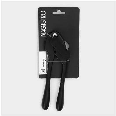 Нож консервный Magistro Vantablack, 17×4.5 см, чёрный