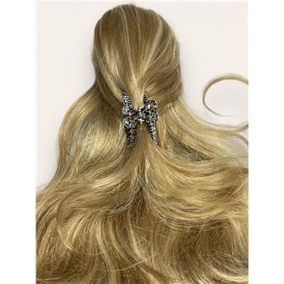 Заколка-краб металлический  1 штука Арт 4 тип 6