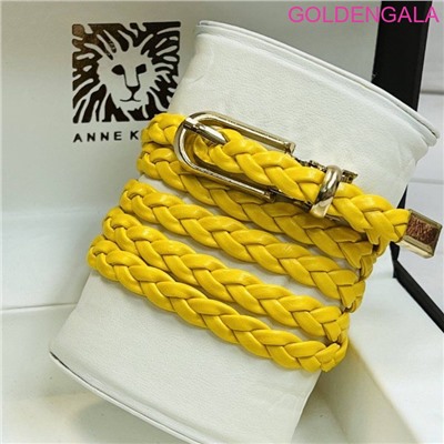 Ремень женский косичка 1х105 см Р14 тип 3