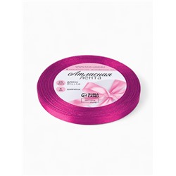 Лента атласная, 6 мм, 23±1 м, пурпурно-фиолетовая №29