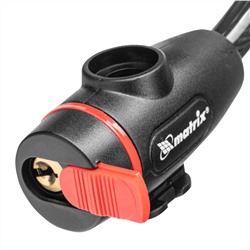 Замок тросовый универсальный с держателем, 12 х 1200 мм Matrix