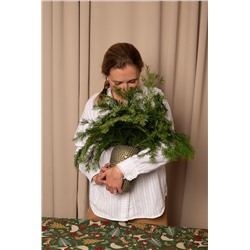 Сказочный лес темный фон Скатерть овал 160х280 см Бахрома НР 2520173