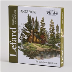 ТАРЕЛКА ДЕСЕРТНАЯ LEFARD "FAMILY HOUSE" 17 СМ (МАЛ.УП.=2ШТ./КОР=36ШТ.)