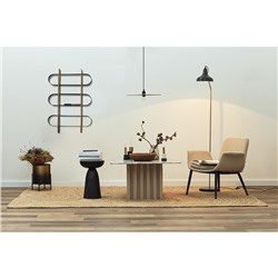 Светильник подвесной Vinger, Ø61х8 см, бежевый