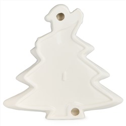 БЛЮДО СЕРВИРОВОЧНОЕ "ЕЛКА" 19*18*2 СМ