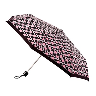 L354-4537 Harlequin Heart (Сердце Арлекина) Зонт женский механика Fulton