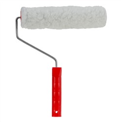 Валик "Искусственный мех", в сборе, 250 мм, D 48 мм, D ручки 6 мм, крепление шплинтом Сибртех