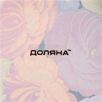 Подставка для яиц Доляна «Народные мотивы», 8 ячеек, 21.5×21.5 см, стекло