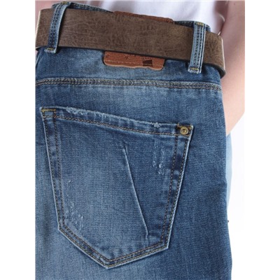 D357 BLUE Джинсы зауженные женские DIOVES