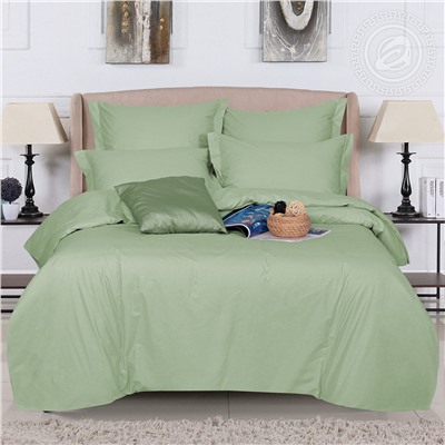 Пододеяльник из поплина Фисташковый Арт Дизайн