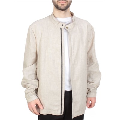 5869L BEIGE Ветровка мужская DSG DONG (100% лён)