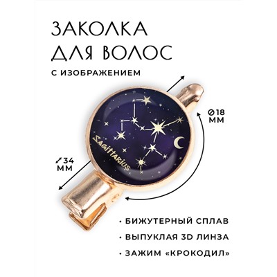 HZF-0313 Заколка Знаки Зодиака - Стрелец